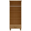 Ver imagem 5 de Guarda Roupa Solteiro 82cm 2 Portas 1 Gaveta Renzo Freijó F07 - Mpozenato
