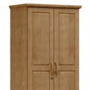 Ver imagem 6 de Guarda Roupa Solteiro 82cm 2 Portas 1 Gaveta Renzo Freijó F07 - Mpozenato