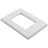 Kit 5 Placa 4x2 3 Posicoes Refinatto Premium Branco Weg - 1