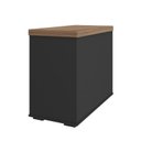 Ver imagem 5 de Balcão Tamburato 2 Portas - Nogal/preto 6368