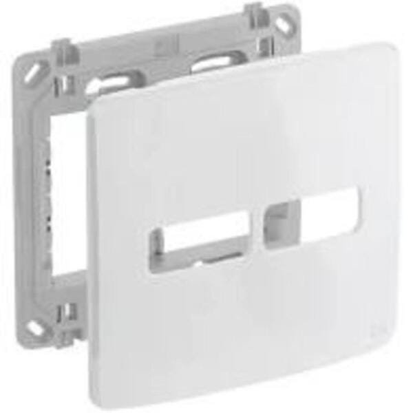 Kit 5 Placas com Suporte 4x4 para 2 Módulos Weg Compose - 1