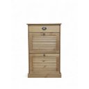 Ver imagem 1 de Sapateira com 2 Compartimentos e 1 Gaveta Madeira Maciça Bali Mel