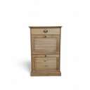 Ver imagem 4 de Sapateira com 2 Compartimentos e 1 Gaveta Madeira Maciça Bali Mel