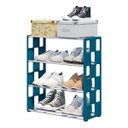 Ver imagem 1 de Porta Sapato Sapateira Multifuncional 3 Andares 8 Pares