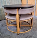 Ver imagem 6 de Mesa de Jantar Minimalista com 4 Cadeiras Compacta 100cm