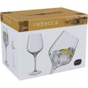 Ver imagem 3 de Bohemia Rebecca Taça Água 23x10x10cm 540ml Cristal Transp 6pç