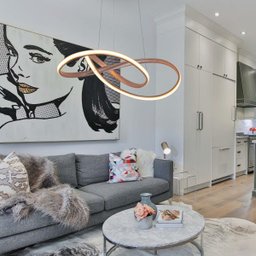 Lustre Pendente Moderno Para Sala e Quarto com Super Led - 4