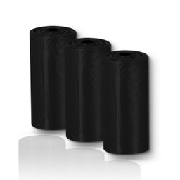 kit refil cata caca pet preto 60 saquinhos coletor higiênico saco cachorro gato - 6