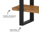 Ver imagem 3 de Estante para Livros Industrial Freijó/preto - Dalla Costa