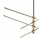 Ver imagem 2 de Luminária Filler Dourada e Preta 1030x645Mm 24W 4000K
