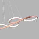 Ver imagem 3 de Lustre Pendente Infinito 80cm 40w 3 em 1 Tendência Moderno Bivolt