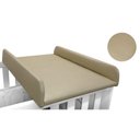 Ver imagem 6 de Trocador Portátil para Berço em Corino Bege Phoenix Baby Macio Higiênico Conforto Infantil Enxoval