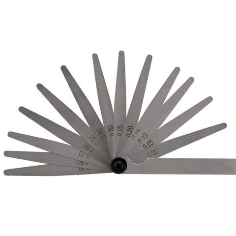 Calibre de Folga Tipo Canivete C/13 Lâminas 0,05 a 1,0mm Eda