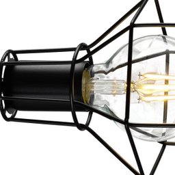 Luminária Arandela Lumier Wall 15x20cm Preto G9 Bivolt - 4