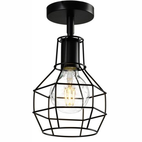 Luminária Arandela Lumier Wall 15x20cm Preto G9 Bivolt