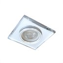 Ver imagem 6 de Kit 10 Spot Quadrado Embutir Espelhado Cristal Dicroica para Cozinha ZAN02