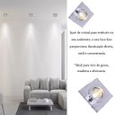 Ver imagem 5 de Kit 10 Spot Quadrado Embutir Espelhado Cristal Dicroica para Cozinha ZAN02