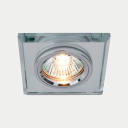 Kit 6 Spot para Banheiro Cristal Espelhado Mini Dicroica Embutir Sanca Zan03 - 2 Kit 6 Spot para Banheiro Cristal Espelhado Mini Dicroica Embutir Sanca Zan03 - 2