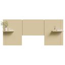 Ver imagem 1 de Cabeceira Casal Modular Lumen Off White - Incorplac