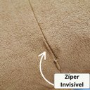 Ver imagem 3 de Capa de Almofada Boucle Mostarda 50x50 Cm