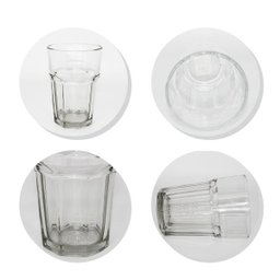 copo vidro linha chicago transparente 310ml original 123útil - 3