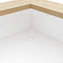 Ver imagem 7 de Conjunto 2 Balcões Tamburato de Atendimento em L Carvalho/branco Artany