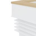 Ver imagem 3 de Conjunto 2 Balcões Tamburato de Atendimento em L Carvalho/branco Artany