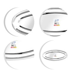 bandeja travessa oval aço inox 45cm profissional 123útil - 3 bandeja travessa oval aço inox 45cm profissional 123útil - 3