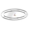 bandeja travessa oval aço inox 45cm profissional 123útil - 1