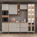 Ver imagem 4 de Balcão 1 Porta 1 Gaveta Allure Linea Brasil 80cm Mdf