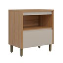 Ver imagem 2 de Balcão 1 Porta 1 Gaveta Allure Linea Brasil 80cm Mdf