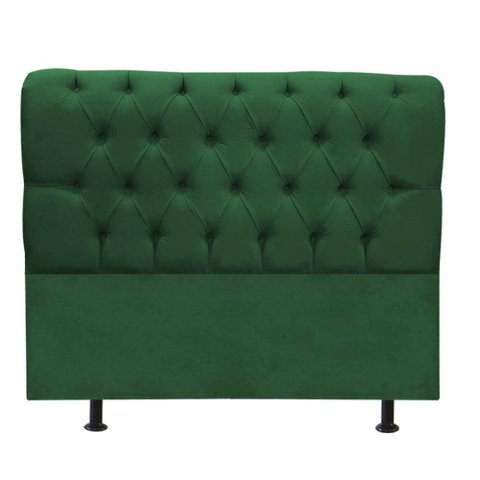Cabeceira para Cama Box Casal 1,60 Cm Paris - Luxo House Verde