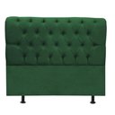 Ver imagem 1 de Cabeceira para Cama Box Casal 1,60 Cm Paris - Luxo House Verde