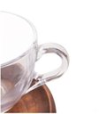 Ver imagem 4 de Xicara de Chá com Prato Madeira Teca Coração 190 ML