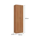 Ver imagem 3 de Guarda-Roupa Multiuso Space New 2 Portas Yescasa
