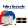 Feltro Protetor Adesivo Moveis Cadeira Mesa Porta 32 peças - 2