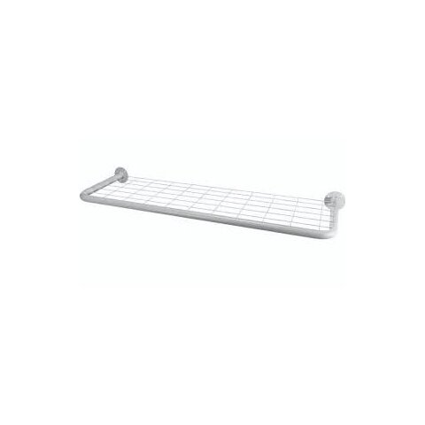 Arara de parede com tela fixa:Branco