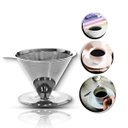Ver imagem 1 de Filtro Coador para Cafe Reutilizável de Inox grande sem filtro