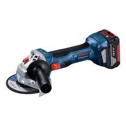 ESMERILHADEIRA BOSCH GWS 180-LI 2BATERIAS 4A CARREGADOR - 2