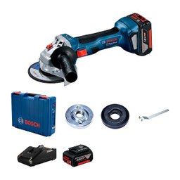 ESMERILHADEIRA BOSCH GWS 180-LI 2BATERIAS 4A CARREGADOR - 1