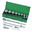 Ver imagem 1 de Jogo de Soquetes Estriados Sata 3/4 C/15Pcsmm