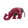 Almofada Elefante Vinho 54cm - Pelúcia - 1