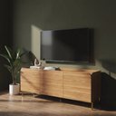 Ver imagem 5 de Rack para TV até 55 Polegadas 3 Portas 2 Prateleiras