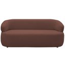 Ver imagem 5 de Sofá 3 Lugares Living Orgânico Sala de Estar 170cm Conka F05 Veludo Chocolate - Mpozenato