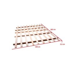 Estrado de Madeira para Cama de Casal 138x185cm - 2