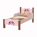Ver imagem 5 de Mini Cama Infantil Menina Minnie Mel/rosê