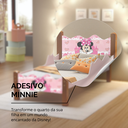 Ver imagem 2 de Mini Cama Infantil Menina Minnie Mel/rosê