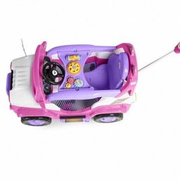Quadriciclo Infantil Diipi com Cinto de Segurança Calesita - Rosa - 10