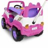Quadriciclo Infantil Diipi com Cinto de Segurança Calesita - Rosa - 5