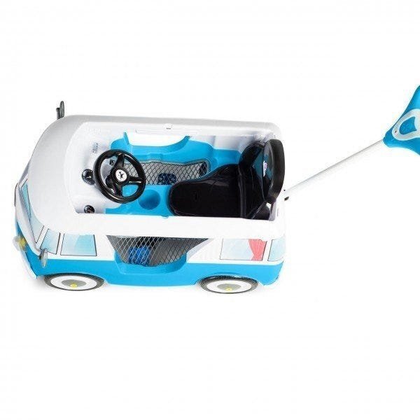 Carrinho Infantil de Passeio e Pedal com Cinto de Segurança Kombina - Calesita Azul - 5